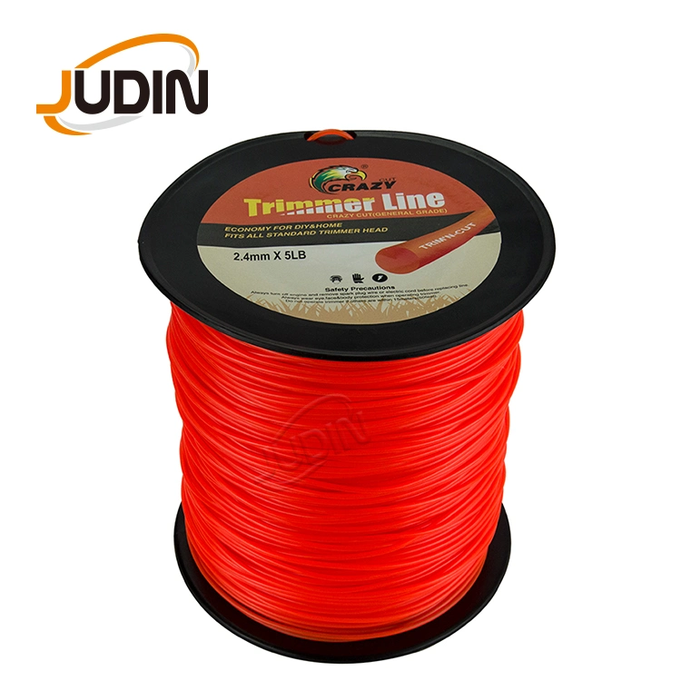 Top Quality High Efficient Grass Cutting Professional Grade Sawteeth 1lb Grass Trimmer Line for Heavy Duty