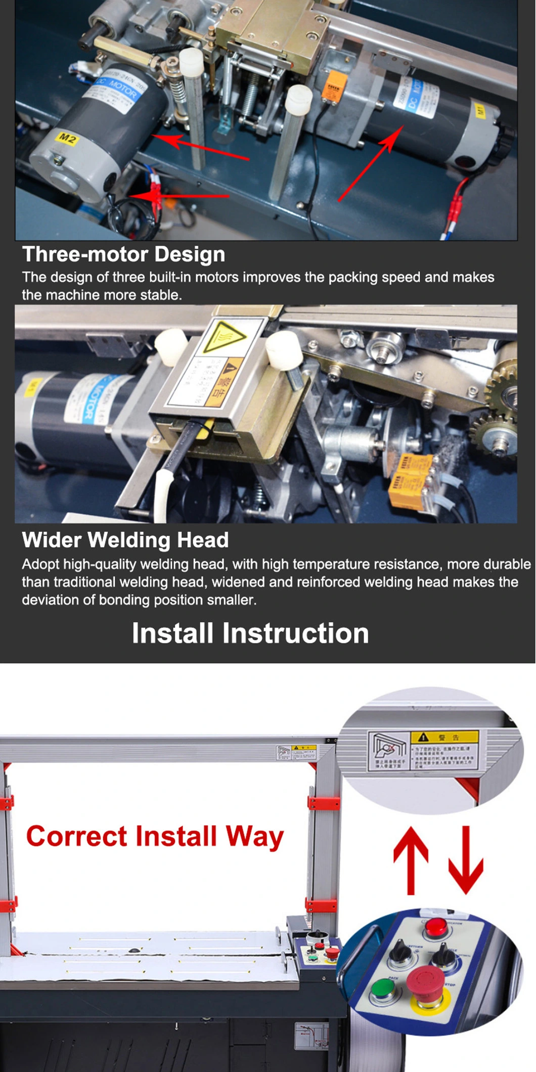 Fully Automatic Strapping Machine Polypropylene Strapping Machine, Banding Machine, Box Strapping, Tying