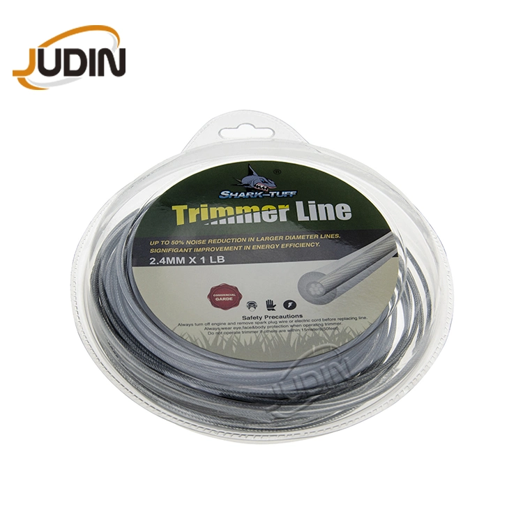 Top Quality High Efficient Grass Cutting Professional Grade Sawteeth 1lb Grass Trimmer Line for Heavy Duty