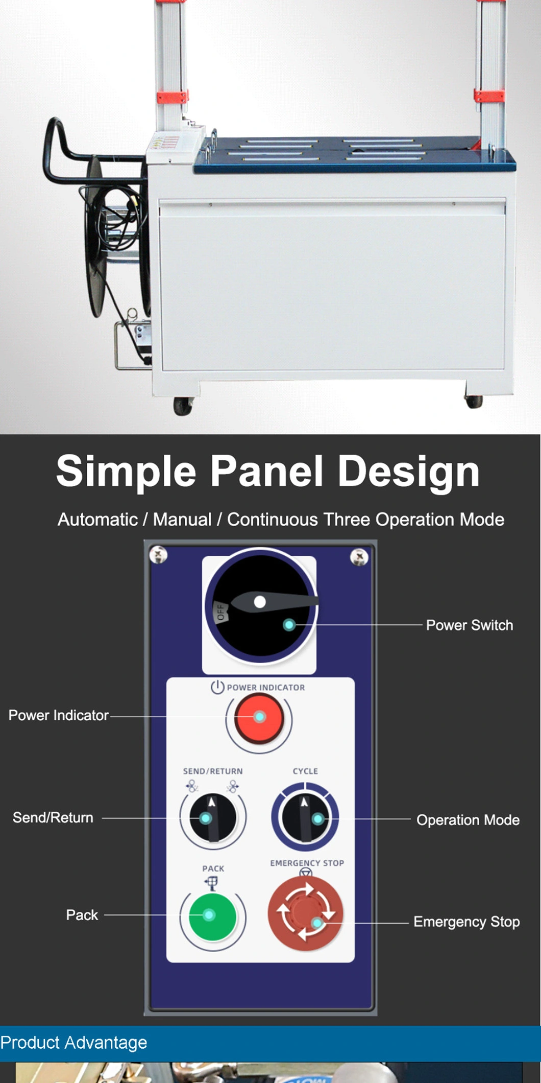 Fully Automatic Strapping Machine Polypropylene Strapping Machine, Banding Machine, Box Strapping, Tying